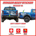 Ford Ranger Side Body Lining Sticker – Replacement Decal (Design 1)