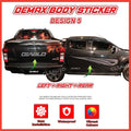 Isuzu Dmax Side Body Lining Sticker – Replacement Decal (Design 5)