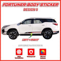 Toyota Fortuner Side Body Lining Sticker – Replacement Decal (Design 5)